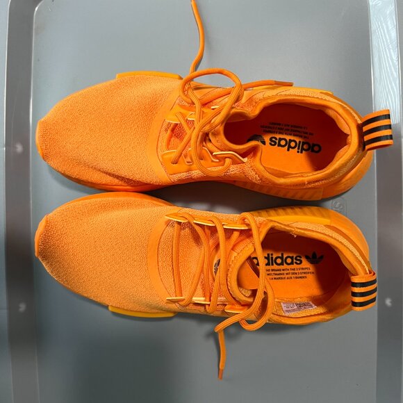 Adidas NMD R1 Shoes Bright Orange GV9439 Size 8.5. - Picture 4 of 12